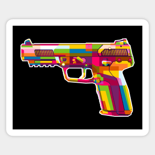 FN 57 Handgun Sticker